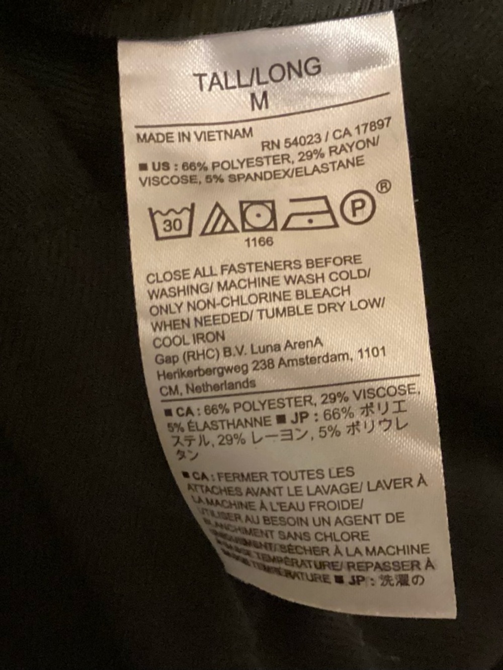 Banana Republic Belted Zip Front Utility Jacket - Picture 7 of 7